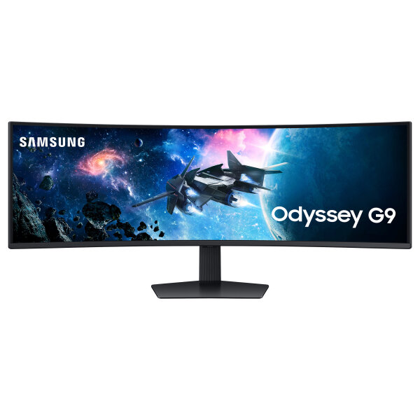 124cm/49" (5120x1440) Samsung Odyssey G9 S49CG954EU 32:9 DualQuadHD Curved Gaming 240Hz 1ms HDR1000 2xHDMI DP USB Black