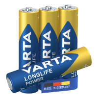 Batterie AAA (LR03) 1.5V *Varta* High Energy - 4-Pack