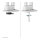 Neomounts DS70S-950WH2 vollbewegliche Tischhalterung für 17-35" Bildschirme - Weiß
