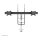Full-Motion-Tischhalterung für 17-27" Bildschirme 16KG DS75S-950WH2 Neomounts White