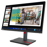 60,5cm/23,8" (2560x1440) Lenovo ThinkVision P24q-30 16:9 QHD IPS 60Hz 4ms HDMI DP USB Vesa Black