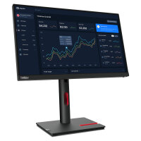 54,6cm/21,5" (1920x1080) Lenovo ThinkVision T22i-30 16:9 FHD IPS 60Hz 4ms HDMI VGA DP USB Pivot Black