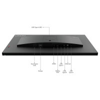 80cm/31,5" (3840x2160) Lenovo ThinkVision T32p-30 16:9 4K IPS 4ms 60Hz HDMI DP USB-C Pivot Black