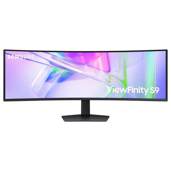 124,5cm/49" (5120x1440) Samsung ViewFinity S9 S49C950UAU 32:9 DQHD Curved 120Hz 5ms HDR400 DP HDMI RJ45 LS Black