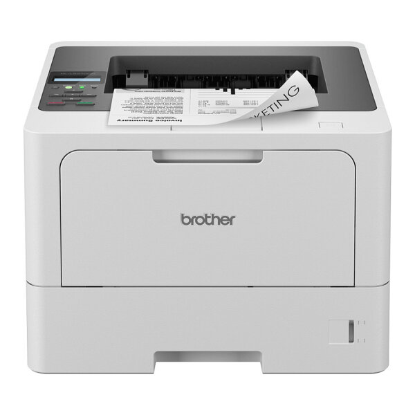 L Brother HL-L5210DN S/W-Laserdrucker A4 48 S./Min. LAN Duplex