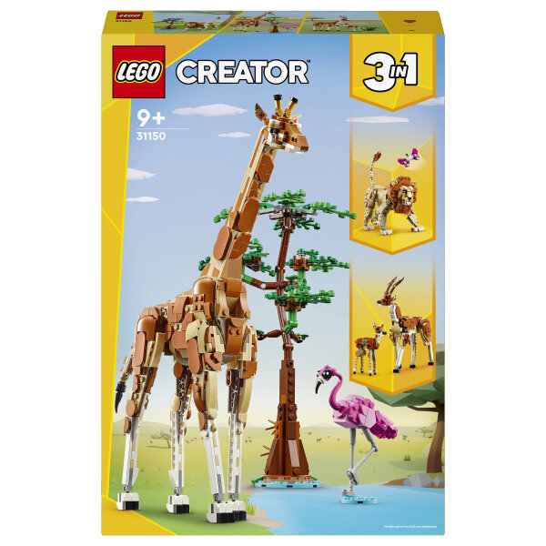 LEGO Creator 3-in-1 Tiersafari 31150