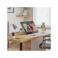 Alogic TFT 32" Aspekt 4K 145W+90W+USB Charging no st.matt gr