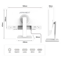 JapanNext FHD Touchscreen Monitor 54,61cm (21,5")