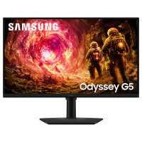 68,6cm/27" (2560x1440) Samsung Odyssey G5 G50F 16:9 WQHD IPS 1ms 180Hz HDMI DisplayPort VESA HDR Black