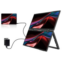 Verbatim Portable Monitor 15,6" FHD Dual Monitor Essentials