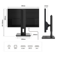 JapanNext FULL HD Monitor 54,6cm (21,5")