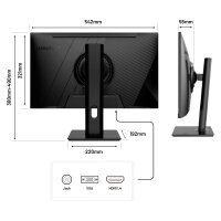 JapanNext FULL HD Monitor 60,5cm (23,8")