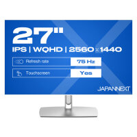 JapanNext WQHD Touchscreen Monitor 68,58cm (27")