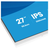 68,5cm/27" (2560x1440) iiyama ProLite XB2797QSU-W1 16:9 WQHD IPS 1ms 75Hz HDMI DisplayPort USB VESA Speaker White
