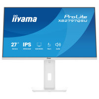 68,5cm/27" (2560x1440) iiyama ProLite XB2797QSU-W1 16:9 WQHD IPS 1ms 75Hz HDMI DisplayPort USB VESA Speaker White