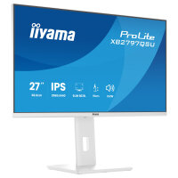 68,5cm/27" (2560x1440) iiyama ProLite XB2797QSU-W1 16:9 WQHD IPS 1ms 75Hz HDMI DisplayPort USB VESA Speaker White