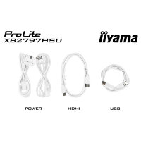 IIYAMA 68.6cm (27") XB2797HSU-W1 16:9 HDMI+DP+2xUSB-C IPS