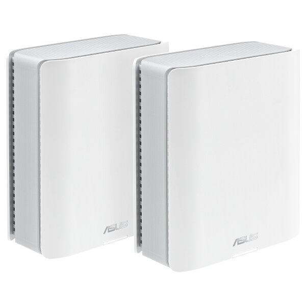 ASUS ZenWiFi BT8 WiFi 7 Mesh System 2er-Pack WLAN BE14000 Triband, 2x 2.5GbE + 2x 1GbE, Abdeckung bis zu 550 m²