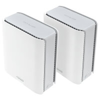 ASUS ZenWiFi BT8 WiFi 7 Mesh System 2er-Pack WLAN BE14000 Triband, 2x 2.5GbE + 2x 1GbE, Abdeckung bis zu 550 m²