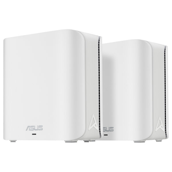 ASUS ZenWiFi BD4 WiFi 7 Mesh System 2er-Pack Weiß WLAN BE3600 Dualband, 2x 2.5G WAN/LAN (pro Einheit), Abdeckung bis zu 455 m²
