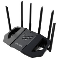 ASUS TUF Gaming BE6500 WiFi 7 Router WLAN BE6500 Dualband, 3x 2.5G LAN, 1x 2.5G WAN, 6x Antenne (extern)