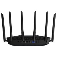 ASUS TUF Gaming BE6500 WiFi 7 Router WLAN BE6500 Dualband, 3x 2.5G LAN, 1x 2.5G WAN, 6x Antenne (extern)