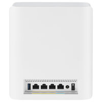 ASUS ZenWiFi BT8 WiFi 7 Mesh Router WLAN BE14000 Triband, 2x 2.5GbE + 2x 1GbE, Abdeckung bis zu 275 m²