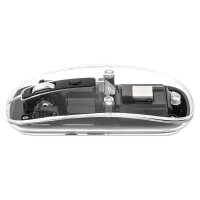 MANHATTAN Funkmaus USB-A 4Tasten RGB LED schwarz transparent