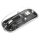 MANHATTAN Funkmaus USB-A 4Tasten RGB LED schwarz transparent