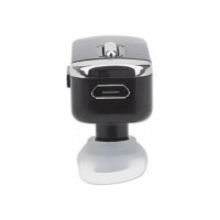 MANHATTAN Bluetooth-Headset Bluetooth 4.0 + EDR In-Ear Design omnidirektionales Mikrofon integrierte Bedienelemente schwarz