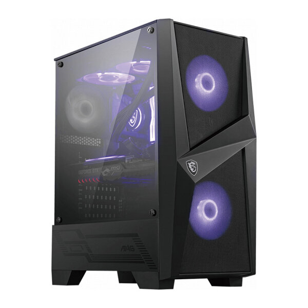 Midi MSI MAG Forge 100M (B/Tempered Glas/RGB Fan)
