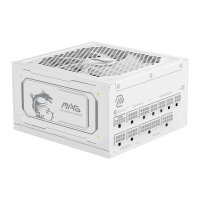 1000W MSI Netzteil MAG A1000GL White PCIE5
