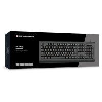 CONCEPTRONIC USB Tastatur +Smart ID-Kartenleser Layout IT sw
