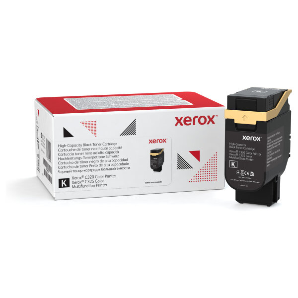 Xerox C320/C325 XL Toner Schwarz (8.000 Seiten)