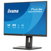 61,1cm/24,1" (1920x1200) iiyama ProLite XB2495WSU-B1 16:10 IPS 4ms 100Hz HDMI DisplayPort USB VESA Speaker Black