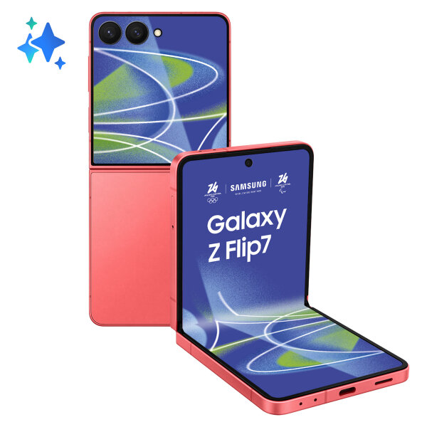 Samsung Galaxy Z Flip7 5G Dual Sim 12RAM 256GB coralred
