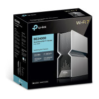 TP-LINK BE24000 Quad Band Wi-Fi 7 Router 1376Mbps at 2.4 GHz + 5760Mbps at 5GHz 1 + 5760Mb
