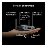 TP-Link TL-WR3602BE BE3600 Wi-Fi 7 Reise-Router