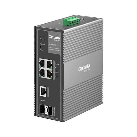 TP-Link Omada IES206GPP6-Port Gigabit Industrial Mgd Switch 3x PoE+