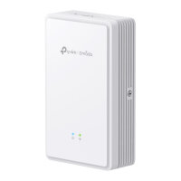 Omada EAP625GP-WallAX1800 Wi-Fi 6 Wall Plate GPON Access...