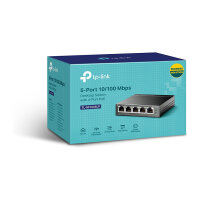 TP-Link TL-SF1005LP 5-Port 10/100Mbps (4x PoE) Switch