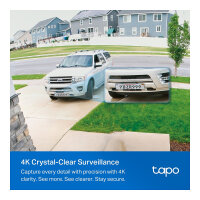 TP-Link Tapo C460 KIT - Überwachungskamera - Bullet - Outdoor - Stromversorung Solar/Akku 4k (8MP)