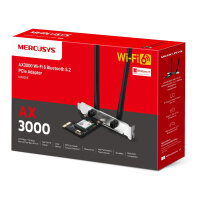 Mercusys MA80XE AX3000 Dual-Band Wi-Fi 6 PCI Express Adapter