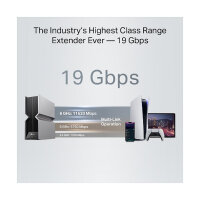 TP-Link RE800BE BE19000 Tri-Band Wi-Fi 7 Range Extender
