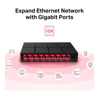 Mercusys MS108G 8-Port Gigabit Desktop Switch
