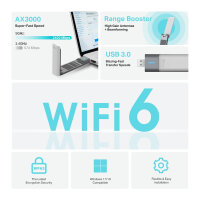 TP-Link Archer TX50UH AX3000 H.G.Dual Band Wi-Fi 6 USB Adapter