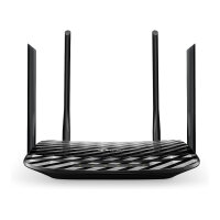 TP-Link Archer A6 - Wireless Router 4-Port-Switch - 1GbE - Wi-Fi 5 - Dual-Band