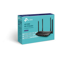 TP-Link Archer A6 - Wireless Router 4-Port-Switch - 1GbE - Wi-Fi 5 - Dual-Band