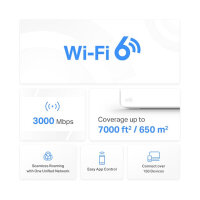 TP-LINK AX3000 Whole Home Mesh Wi-Fi Router 6