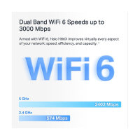 TP-LINK AX3000 Whole Home Mesh Wi-Fi Router 6